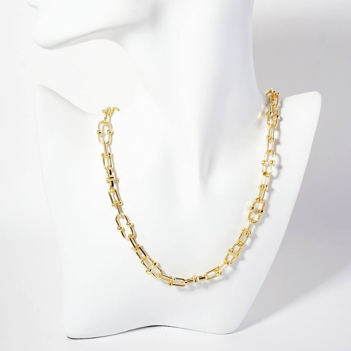 Polished 18-11mm HardWear Chain Necklace