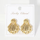 Sea-Life-Theme Ball-Texture Shell Design Post Earrings