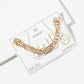 Chunky Layered Oval Link Anklet