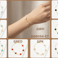 Elegant Clover Charm Chain Bracelet