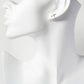 18K Gold Dipped 10mm Delicate Brass X Shape Sterling Silver Post Stud Earrings