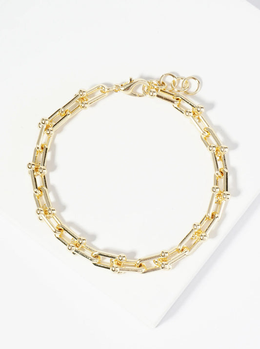 18K Gold Dipped 10mm HardWear Chain Bracelet