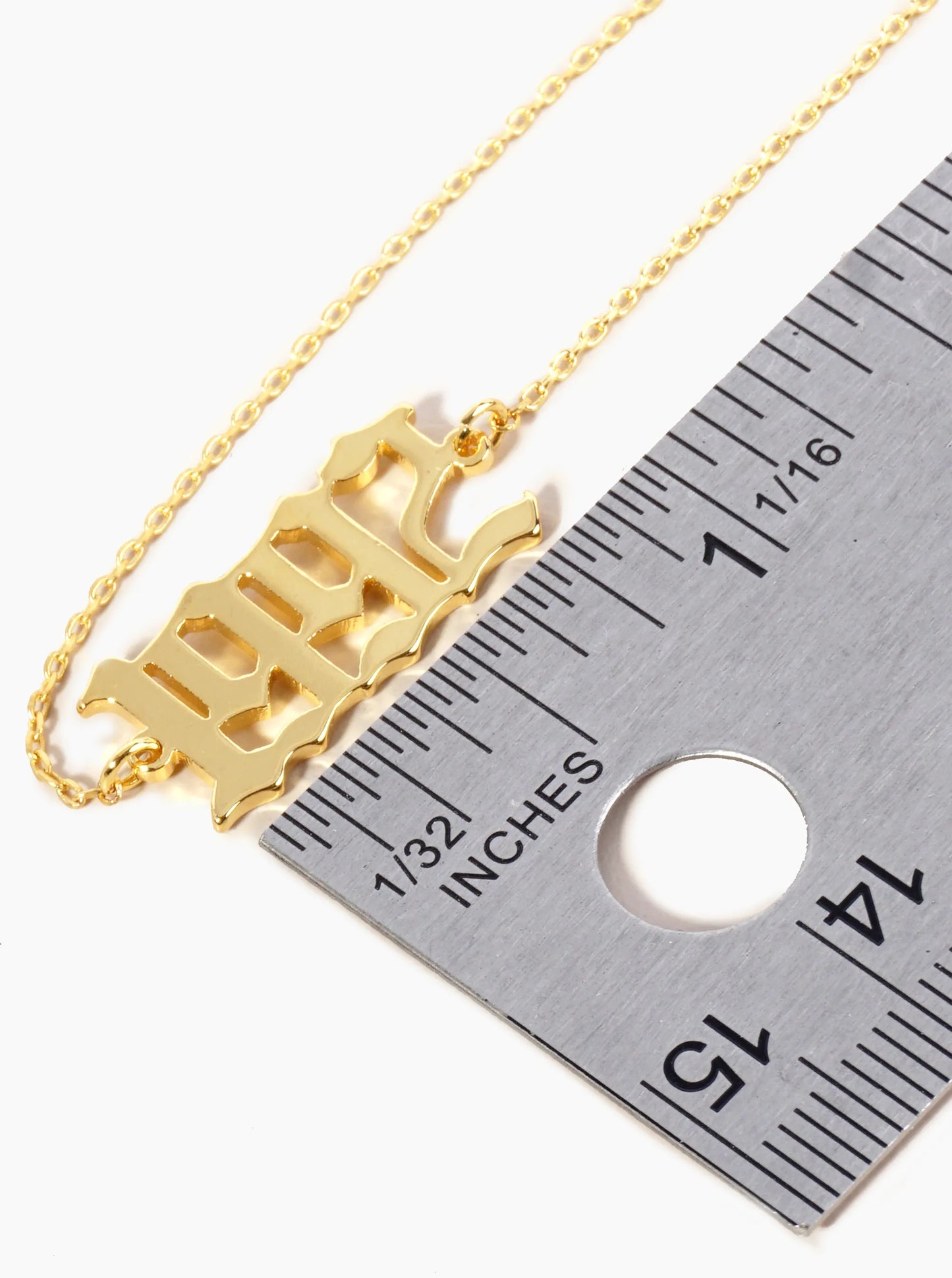 18K Gold Dipped 1992 Birth Year Brass Chain Anklet