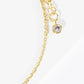 18K Gold Dipped 1mm Classic Brass Chain Anklet
