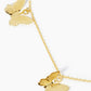18K Gold Dipped Brass Butterflies Chain Anklet
