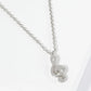 18K Gold Dipped Brass Musical Note Pendant Necklace