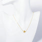 18K Gold Dipped Brass Paper Fish Pendant Necklace