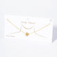 18K Gold Dipped Brass Paper Fish Pendant Necklace