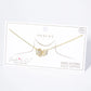18K Gold Dipped CZ Pave Dynamic Butterfly Pendant Necklace