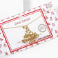18K Gold Dipped Christmas Tree Pendant Necklace