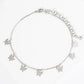 18K Gold Dipped Delicate Butterfly Charm Brass Chain Anklet