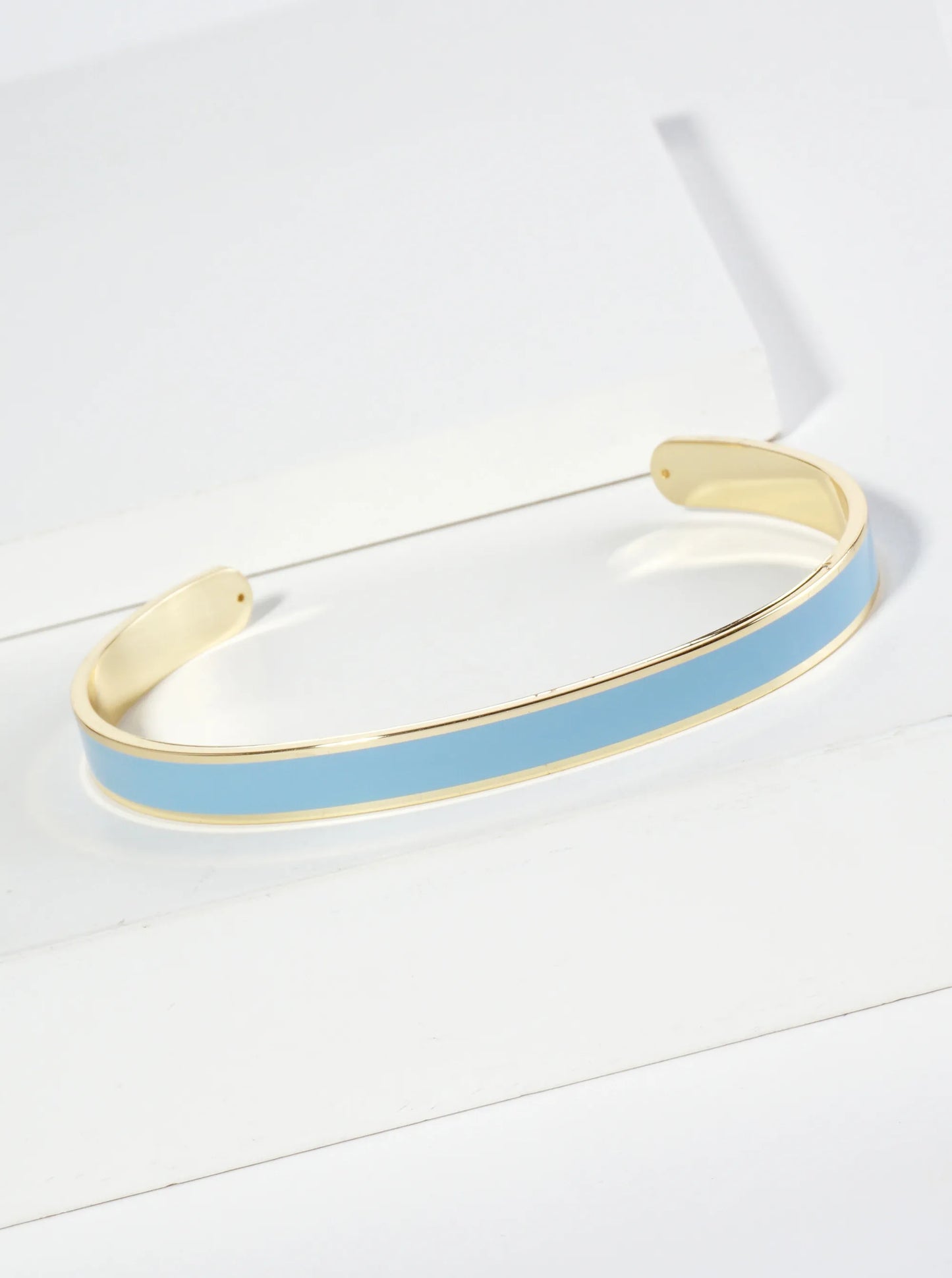 18K Gold Dipped Enamel Color Game Day Cuff Bracelet