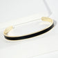 18K Gold Dipped Enamel Color Game Day Cuff Bracelet
