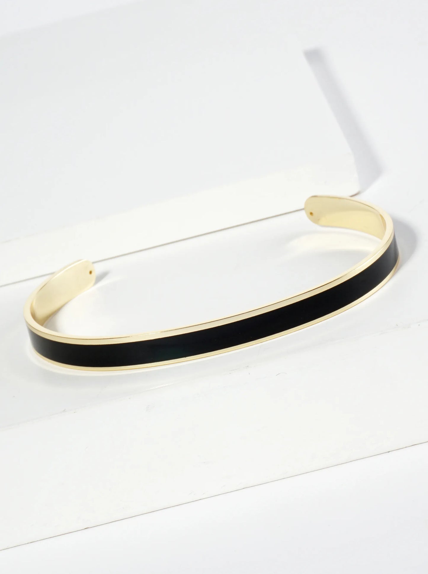 18K Gold Dipped Enamel Color Game Day Cuff Bracelet