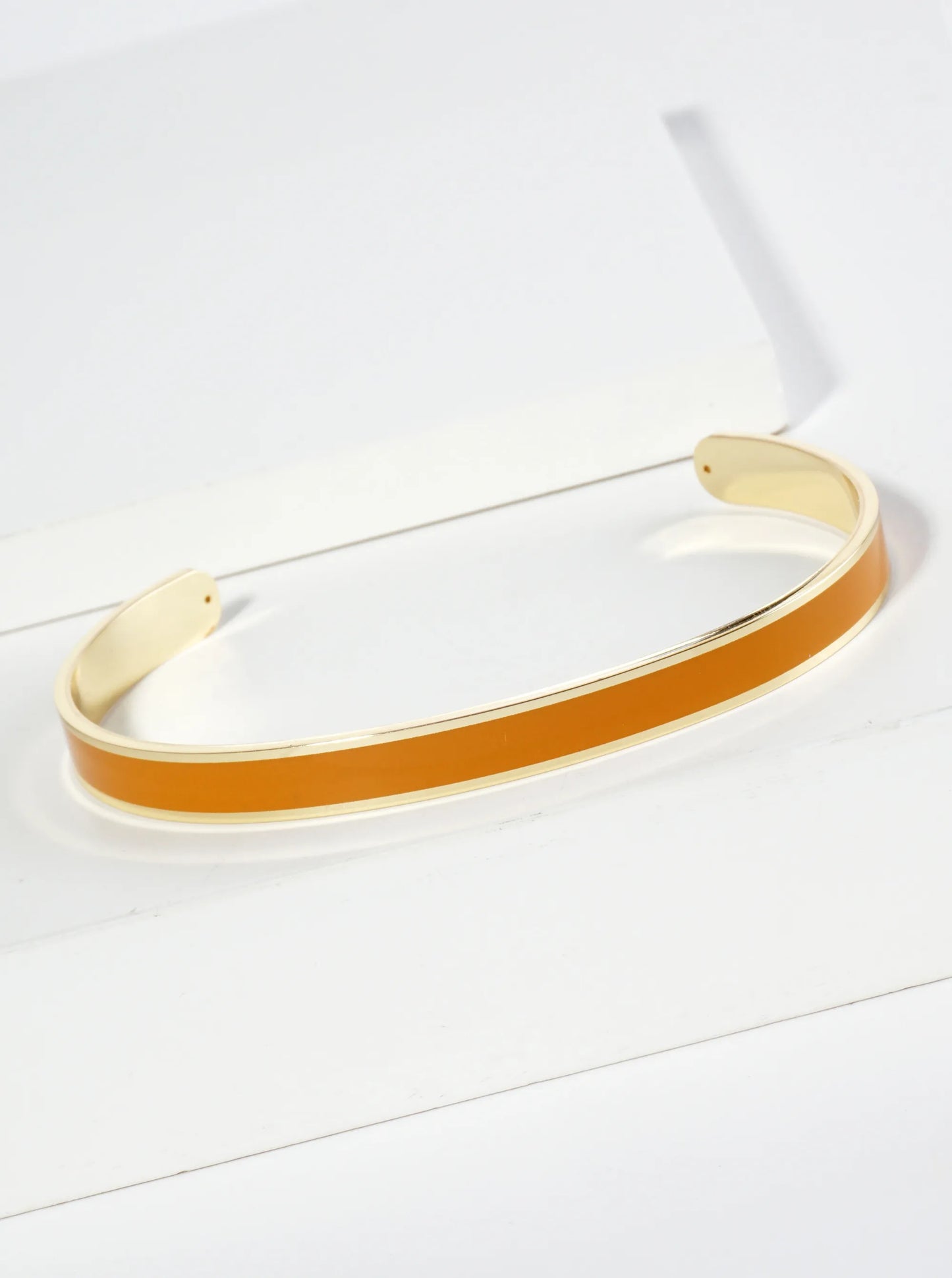 18K Gold Dipped Enamel Color Game Day Cuff Bracelet