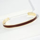18K Gold Dipped Enamel Color Game Day Cuff Bracelet