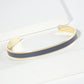 18K Gold Dipped Enamel Color Game Day Cuff Bracelet