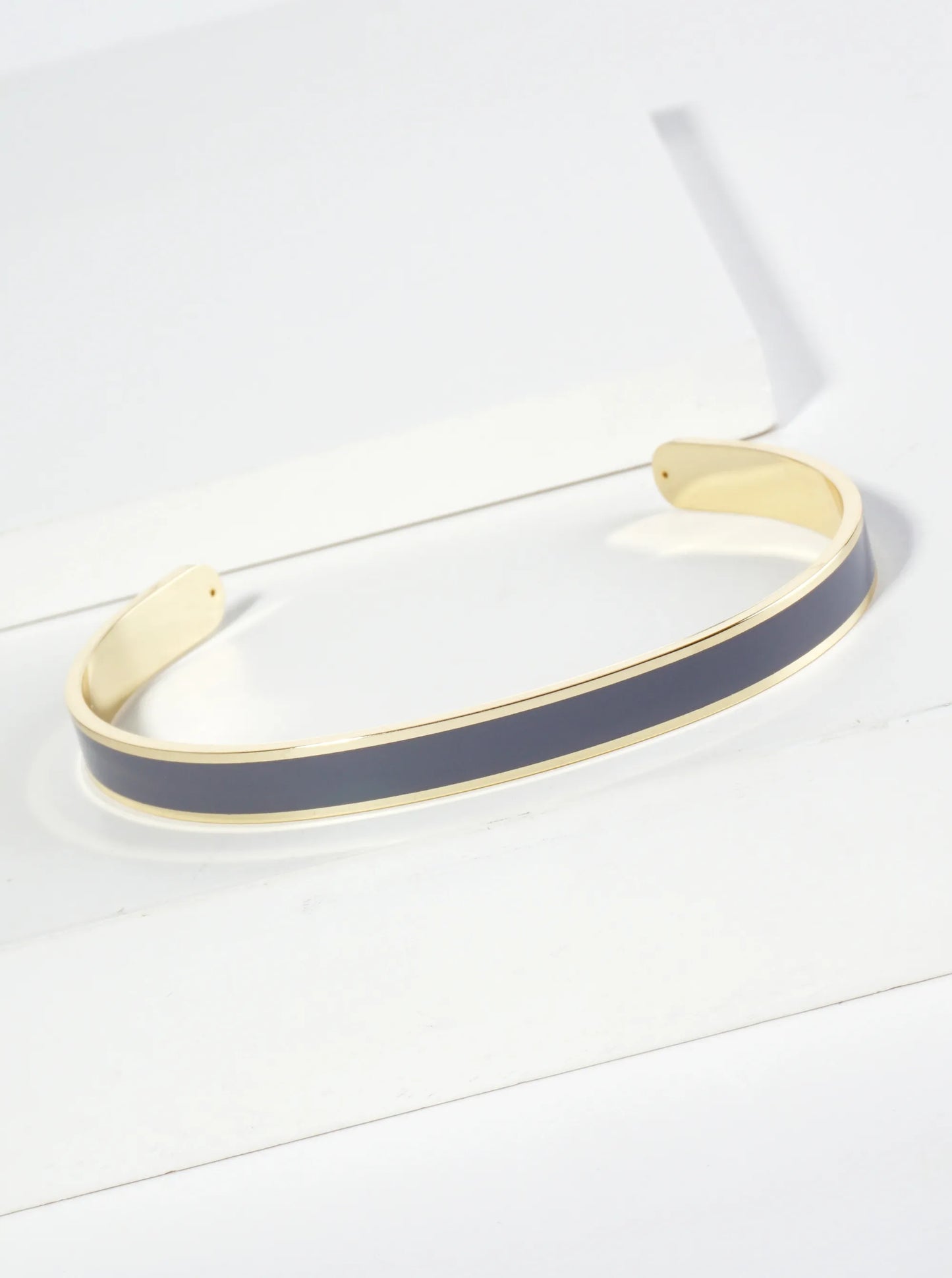 18K Gold Dipped Enamel Color Game Day Cuff Bracelet