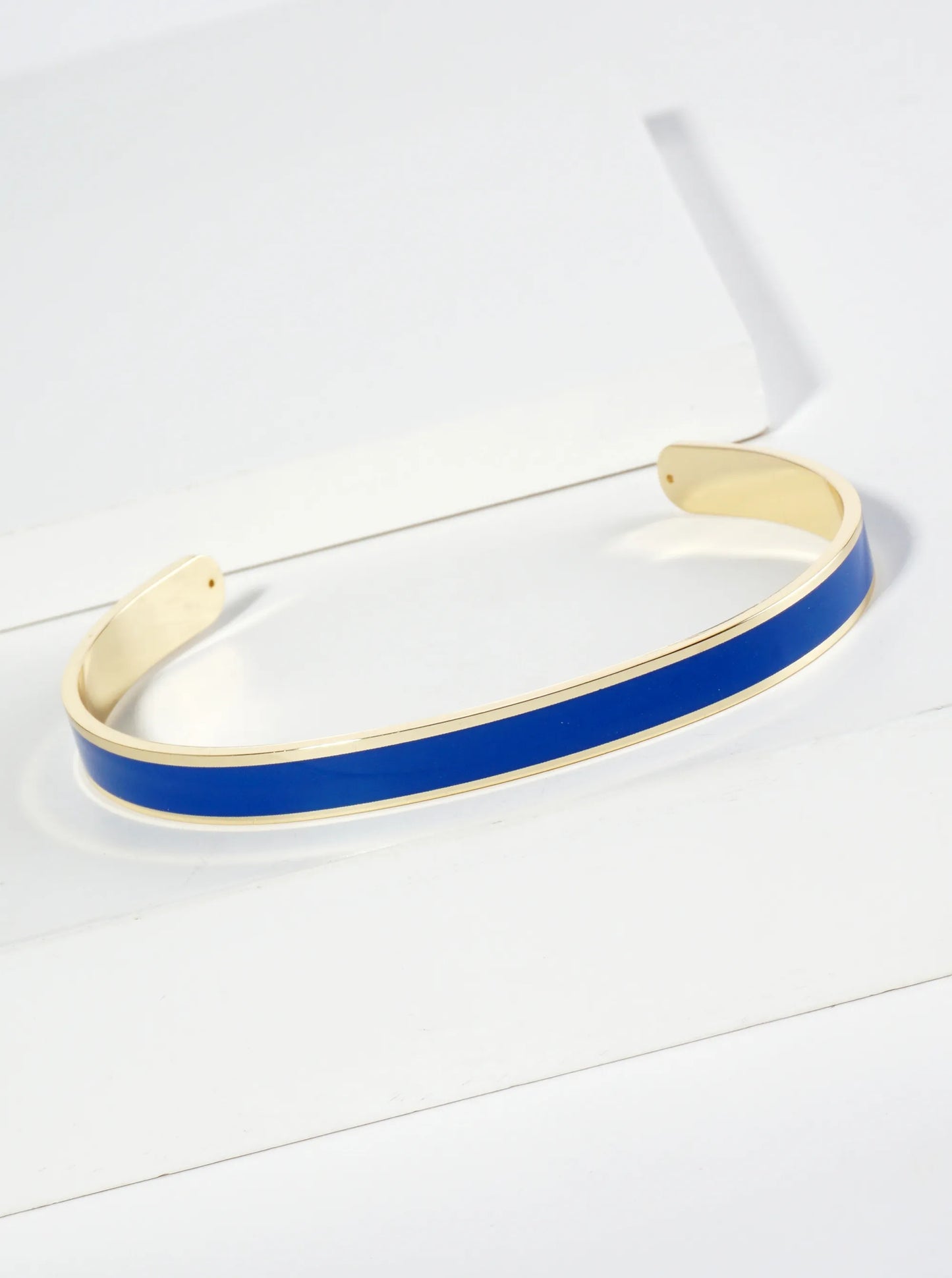 18K Gold Dipped Enamel Color Game Day Cuff Bracelet