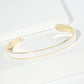 18K Gold Dipped Enamel Color Game Day Cuff Bracelet