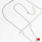 18K Gold Dipped Enamel Filled Double Heart Pendant Ball Chain Necklace