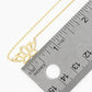 18K Gold Dipped Lotus Pendant Necklace