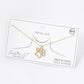 18K Gold Dipped Micro Pave Set Cubic Zirconia Dog Paw Game Day Mascot Pendant Necklace