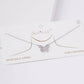 Gold Cubic Filled Butterfly Necklace