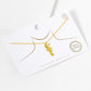 18k Gold Dipped Seahorse Pendant Necklace