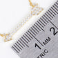 18k Gold Dipped CZ Pave Arrow Pendant Delicate Necklace