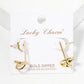 18k Gold Dipped Delicate Knot Post Earrings