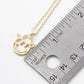 18k Gold Dipped Smiley Face Cowboy Pendant Necklace
