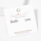 Gold Plated Fxxk You Stud Earrings