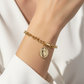 Miraculous Medal Magnetic Clasp Chain Bracelet