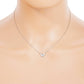 Dainty Pave Butterfly Pendant Necklace