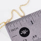 Gold Cubic Serpent Necklace
