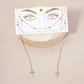 Satellite-Style Triangle & Cross Drop 18K-Gold-Dipped Face