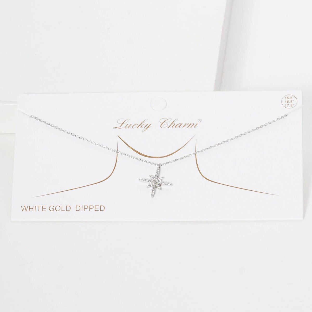 Gold Plated North Star Necklace