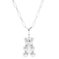 Gold Plated Teddy Bear Necklace