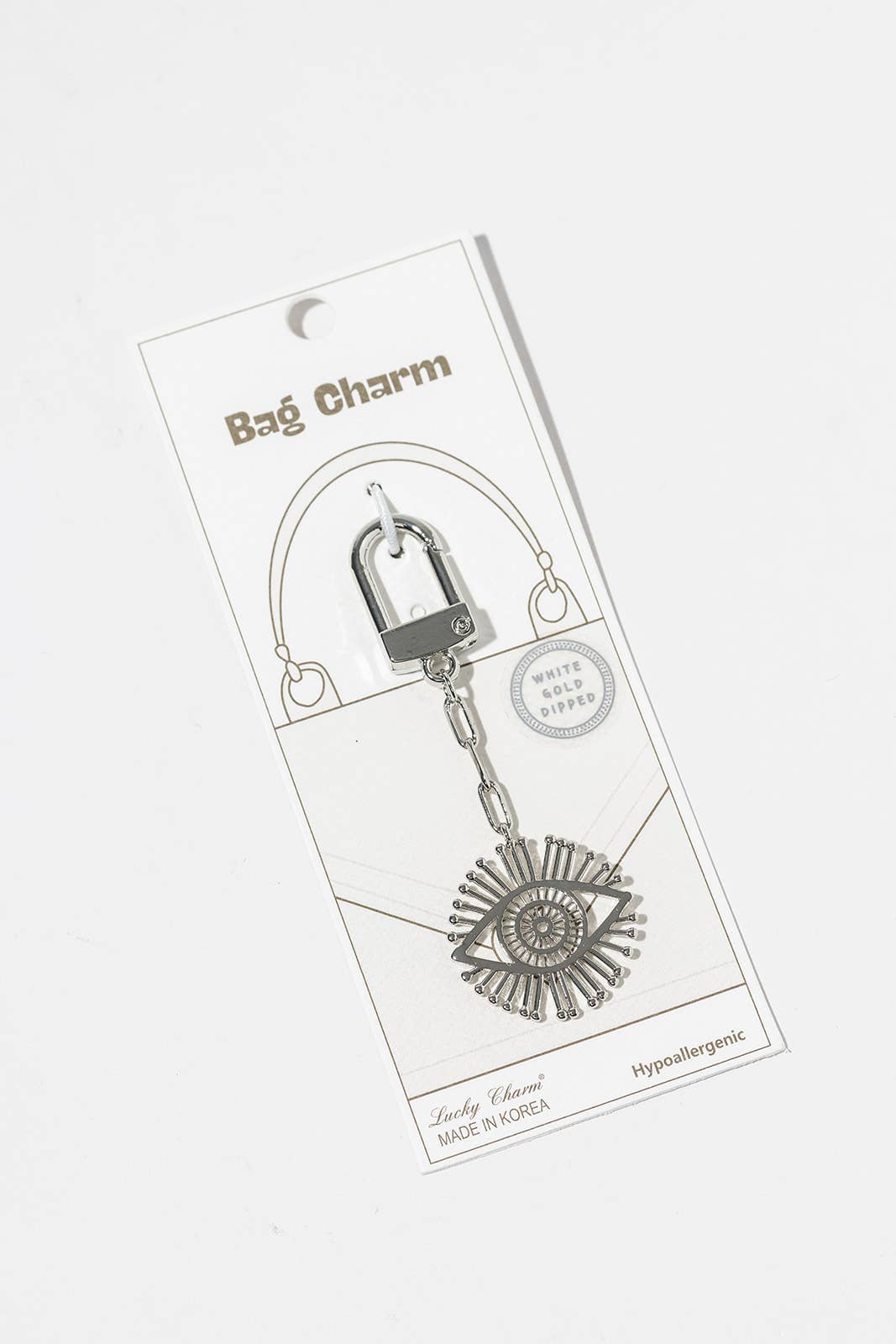 Radiant Evil Eye Bag Charm