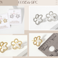 Botanical-Theme Pave-Set Pearl Flower Stud Earrings