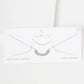 Gold Multicolor Waterdrop Necklace