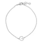 Gold Plated Initial Letter Bracelet