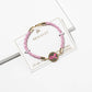 Pink Ribbon Fighter Coin Bracelet