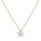 Gold Plated Star Pendant Necklace