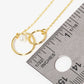 Interlocking Circle Pearl Necklace