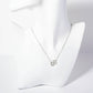 Interlocking Circles Pendant 18K-Gold-Dipped Necklace