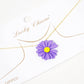 Daisy Charm Necklace