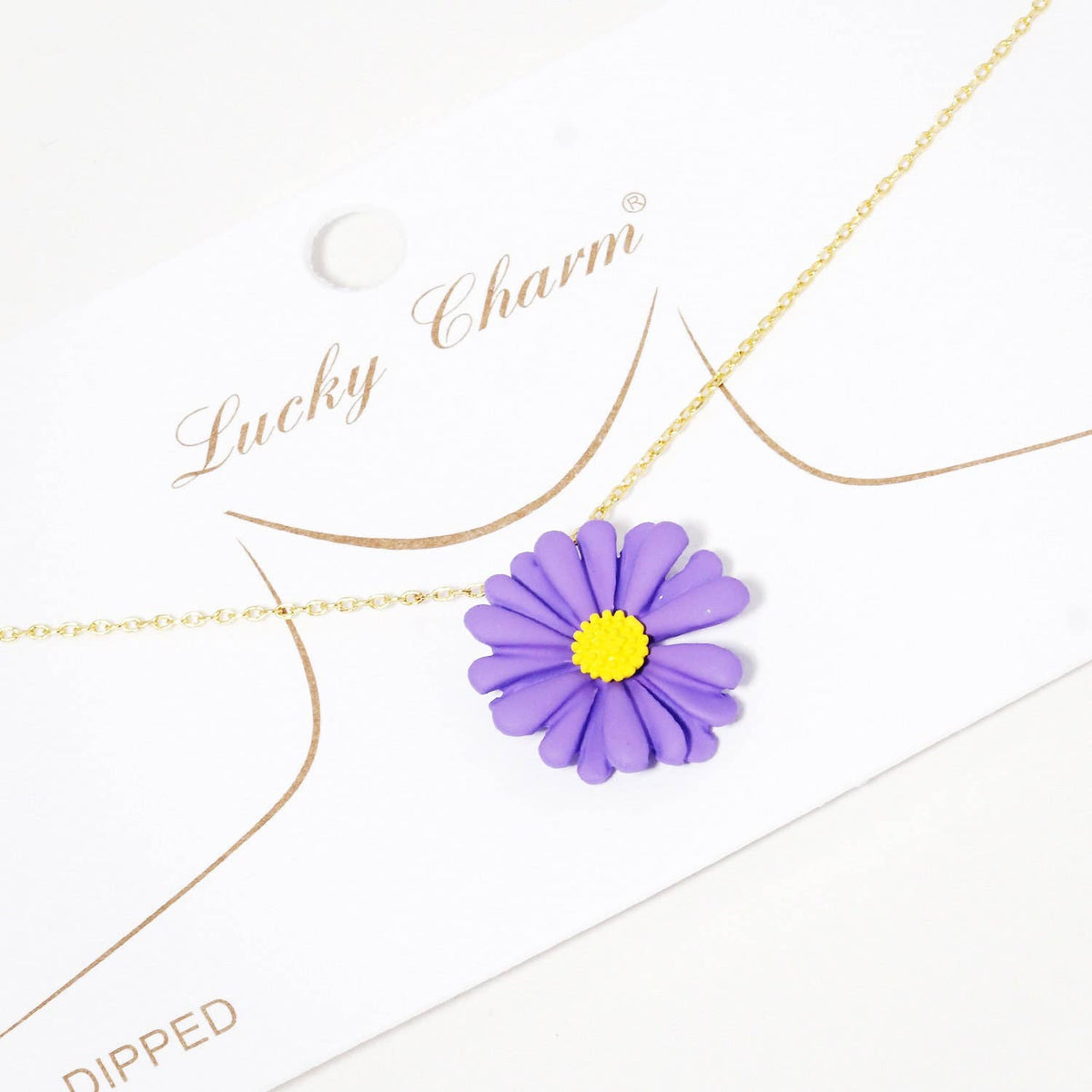 Daisy Charm Necklace