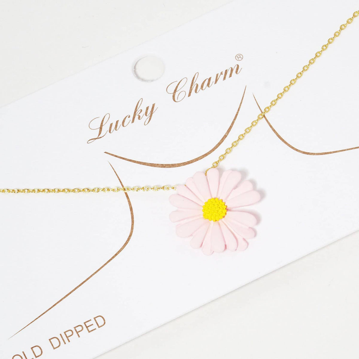 Daisy Charm Necklace